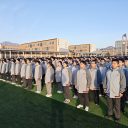 聚梦国旗下,为明少年行!青岛为明学校中小学部举行新学期主题升旗仪式
