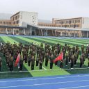 戎装砺意志 青春启新程||青岛为明学校举行2025级新生国防教育实践活动暨军训开营仪式
