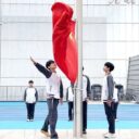 青岛为明学校中学部举行“聚力终章战高考，逐梦前行向未来”主题升旗仪式